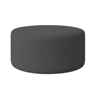 Imagem de Puff Redondo Cartagena 1 Metro Boucle - 7 Decor Preto