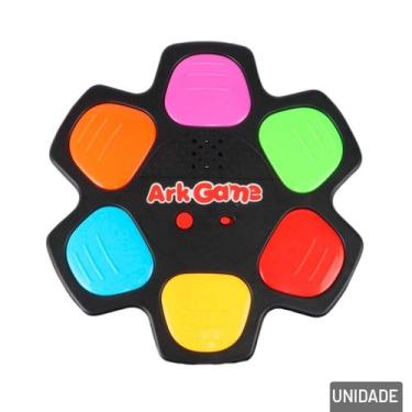Imagem de Jogo da Memória Eletrônico 6 Cores com LUZ e Som - Tudo em Caixa - Gen