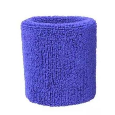 Imagem de Par De Munhequeira Aolikes, Alta Absorção De Suor - VÁRIAS CORES, Azul