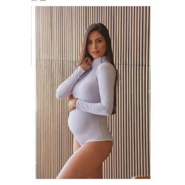 Imagem de Kit com 2 Body gestante - FREITAS MODAS, Branco, Branco, P