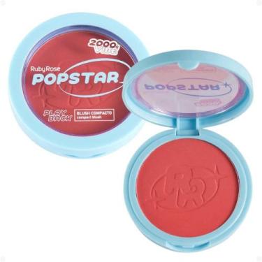Imagem de Blush Compacto Ruby Rose Popstar Play Back Diva HB-M08-2