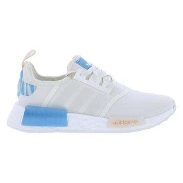 Imagem de adidas Tênis feminino NMD_r1's, Branco/azul preamado/blush halo, 37