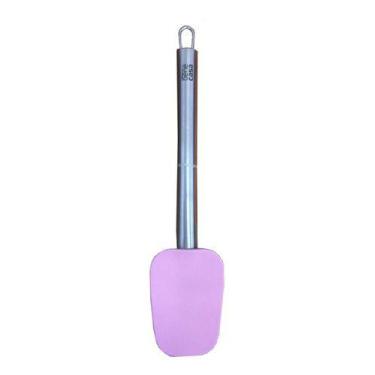 Imagem de Espátula Em Silicone Com Cabo Inox Alta Qualidade - Ramore, Rosa
