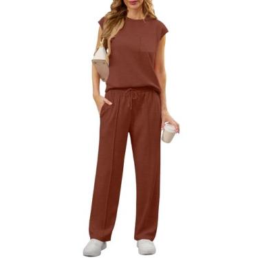 Imagem de Conjuntos de verão para mulheres GRECERELLE de 2 peças Resort Wear 202