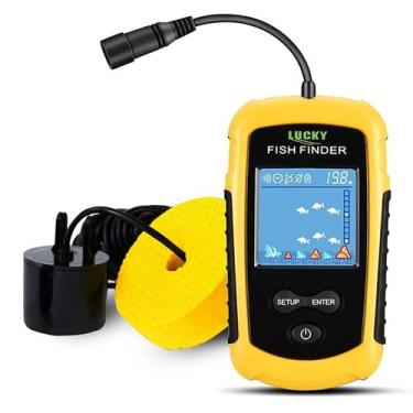 Imagem de Fish Finder LUCKY FFC1108 portátil para pesca de caiaque e barco