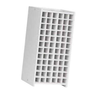 Imagem de Baoblaze Organizador de canetas marcadoras, suporte para pincéis, conjunto de tintas em miniatura, 72 compartimentos, suporte de exibição, organizador de