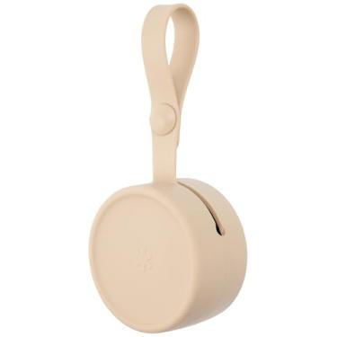 Imagem de Skip Hop Estojo de silicone para chupeta com abertura e alça de fácil acesso, serve para 2 chupetas, aveia