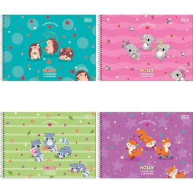 Imagem de Caderno Desenho UNIV Capa Dura HOLLY 80FLS. Espiral PCT.C/04 - Tilibra