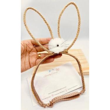 Imagem de Tiara Coelho Rústica Bigode - Mimos & Delicados, Único