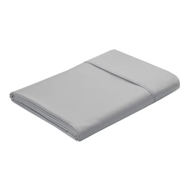 Imagem de Lençol de cama solteiro solteiro de qualidade de hotel, sem rugas e resistente ao desbotamento, extra macio, roupa de cama respirável para mulheres, homens, crianças e adolescentes - apenas lençol de