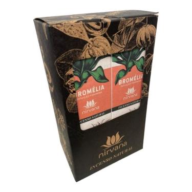 Imagem de Incenso Nirvana Natural Bromélia 12 Caixas Com 9 Varetas