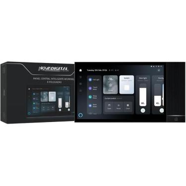 Imagem de Painel Central Inteligente Midpainel Tela 8 Novadigital – Hub Zigbee -  Alexa Integrada