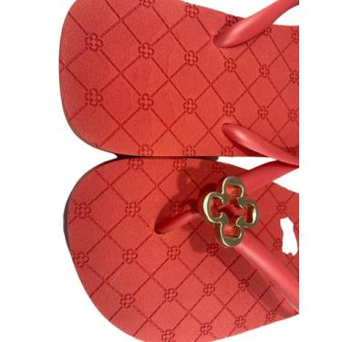 Imagem de Chinelo Capodarte Injetado Monograma, Laranja, 39