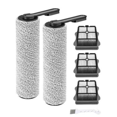 Imagem de Escovas de rolo de reposição e filtro HEPA para Tineco Floor One S5 - 