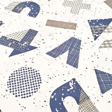 Imagem de 4 Metros Tecido Percal Estampado Microfibra 100% Poliéster - tecidosmo