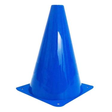 Imagem de Cone Plastico Convoy Sinalização Esportiva - Azul Único-Unissex