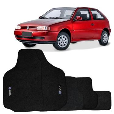 Imagem de Tapete para Gol 1981 a 2023 G1 G2 G3 G4 G5 G6 G7 G8 Preto Carpete Auto