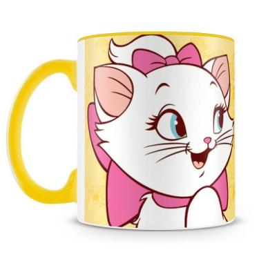 Imagem de Caneca Personalizada Gatinha Marie - Porcelana Alta Resistência - 325m
