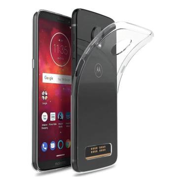 Imagem de 2X Capa Capinha Anti Impacto Queda Choque Para Moto Z3 Pla