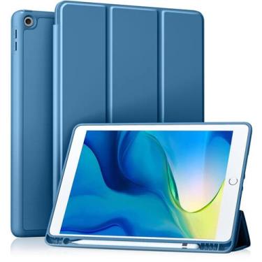 Imagem de Capa Akkerds compatível com iPad 10.2 2021/2020/2019 com porta-lápis B