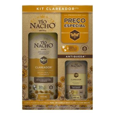Imagem de Kit Tio Nacho Clareador Shampoo 415Ml + Cond 200Ml