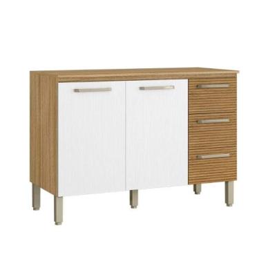 Imagem de Balcão de Pia 120 cm para Cozinha Ametista Ametista Kits Paraná, Freij