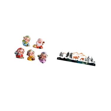 Imagem de Fenteer Escultura de Resina de Veado Da Fortuna, Decoração de Mesa E Parede, Mini Estátuas para Quarto, Jardim, Cerca, Festa de Ano Novo, Ambiente In