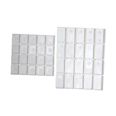 Imagem de Fancyes 40x Paletas de, paletas de cores de água, latas de viagem, latas de tinta para acrílico, paleta de desenho, pintura e esboço