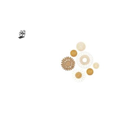 Imagem de Fenteer Porta-guardanapos Multiuso em Rattan, Arte de Parede com Pata de Cachorro, Organizador Exclusivo em Tecido, Dispensador Decorativo de Lenços de Papel