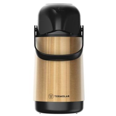 Imagem de Garrafa Térmica Inox Gold 500ml Café Quente Leite Termolar
