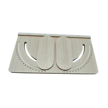 Imagem de UGPLM Equipamento de treino de ballet, pilates, ferramenta aberta para estúdio em casa, em madeira, para iniciantes, alongamento de pernas, prancha