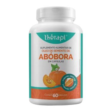Imagem de ÓLEO DE SEMENTE DE ABÓBORA 1000MG 60CÁPS SUPLEMENTO ALIMENTAR THERAPI