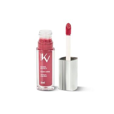 Imagem de KV MAKEUP Gloss Labial Shine Effect Rosa Vibrante, Textura Comfort, 5ml