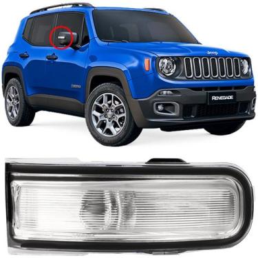 Imagem de Pisca Seta Espelho Retrovisor Jeep Renegade 2015 2016 2017 2018 2019 2