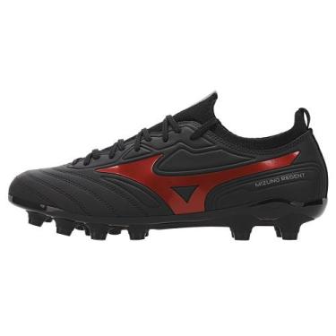 Imagem de Chuteira de Campo Mizuno Regent MD Masculina, Preto, 38