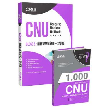 Imagem de Combo CNU - Bloco 8 - Intermediário - Saúde - Nova Concursos