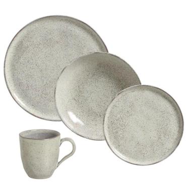 Imagem de Aparelho De Jantar 16 Peças Bio Pistache Porto Brasil