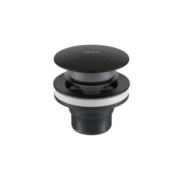 Imagem de Válvula de Escoamento para Lavatórios Cubas e Bidês 1601 Black Matte -
