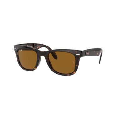 Imagem de Óculos de sol unissex Ray Ban, armação de nylon com lentes de tartaruga, 50 mm