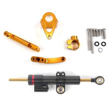 Imagem de Estabilizadores de amortecedor de direção Arashi com suporte para Suzuki Hayabusa GSXR 1300 GSX1300R 1998-2016, controle de segurança de peças de acessórios de motocicleta