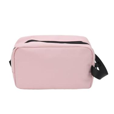 Imagem de SUNGOOYUE Bolsa de Higiene Pessoal Suspensa Masculina, Organizador de Armazenamento de Viagem à Prova D'água Requintado, Bolsa de Higiene Pessoal de Nylon Com Bolso Com Zíper para Barbear e Produtos