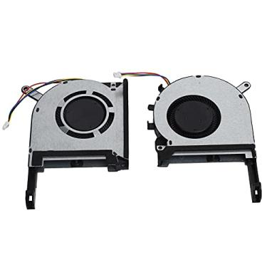 Imagem de Ventiladores de Refrigeração para Cpu de Laptop, Substituição Com Eficiência, Redução de Temperatura Adequada para Tuf Fx505ge Fx505gm Fx505dt Fx705
