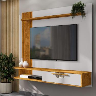 Imagem de Painel Jeri Tv Até 65 Polegadas Naturalle Off White Bechara
