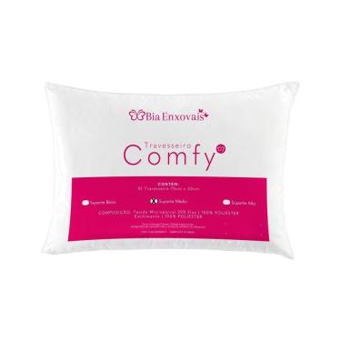 Imagem de Travesseiro Comfy Suporte Médio 01 Peça - Branco