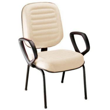 Imagem de Cadeira Para Escritório Diretor Gomada Linha Blenda Bege