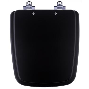 Imagem de Tampa De Vaso Sanitario C/ Amortecedor Boss Noir Preto Fosco