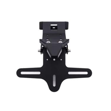 Imagem de Para CFMOTO 675SS Tail Tidy Fender Eliminator Kits Suporte de Placa de Licença Suporte Ajustável Serve para 675SS 675SR 2025 Suporte de Placa de Licença Flipped