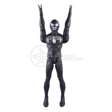 Imagem de Boneco Articulado 30Cm Action Ação Do Spiderman Venom Marvel