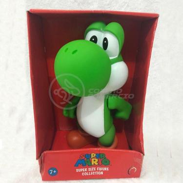 Imagem de Boneco Action Figure Yoshi Grande Super Size 26Cm - Mario