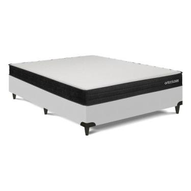Imagem de Cama Box e Colchão Poli D45 - Viúva (128x188)- Ortoclass - Ortobom